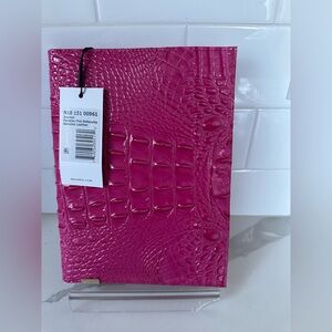 Brahmin Paradise pink Melbourne Leather Journal